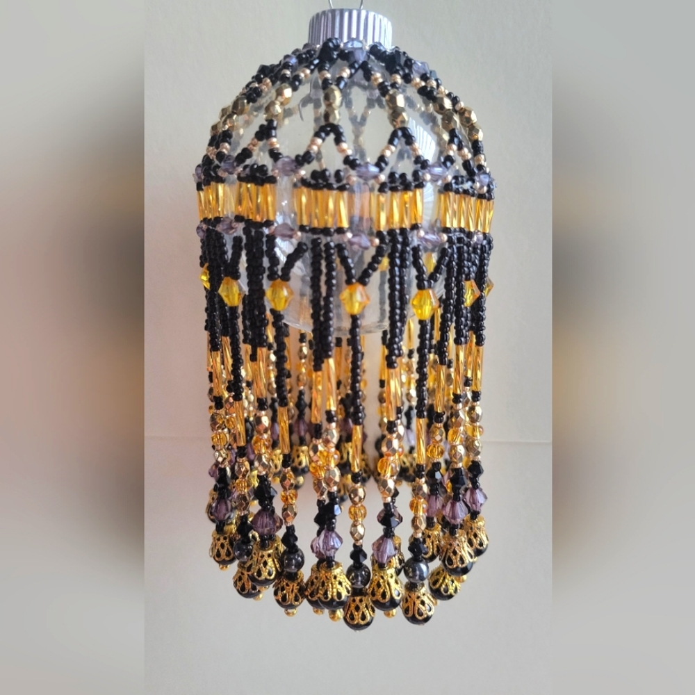 Handcrafted Christmas ornament cover